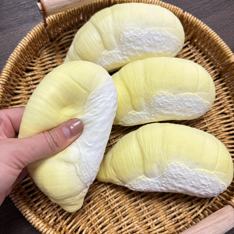 Super soft and milky artificial durian slow rebound decompression vent pinch fun xiaohongshu same style small toy customization