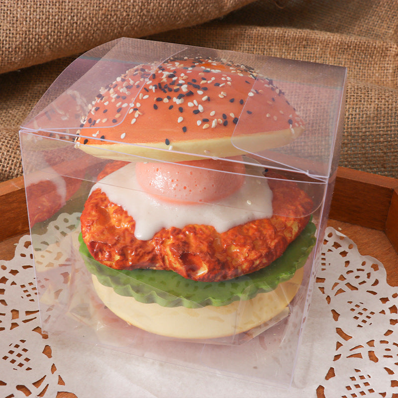 Wet soft slow rebound hamburger pinch music children students office workers decompression artifact toys novel decompression puzzle