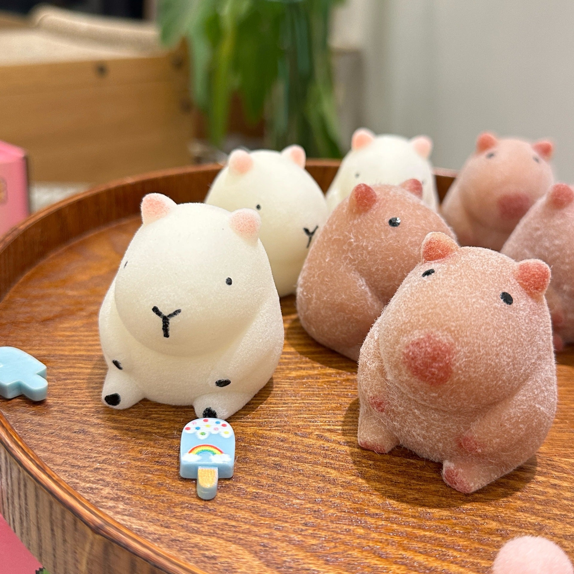 Speechless small steamed buns, pinch Le water feeling burst pulp, cream feeling decompression DIY food grade silicone homemade decompression toy