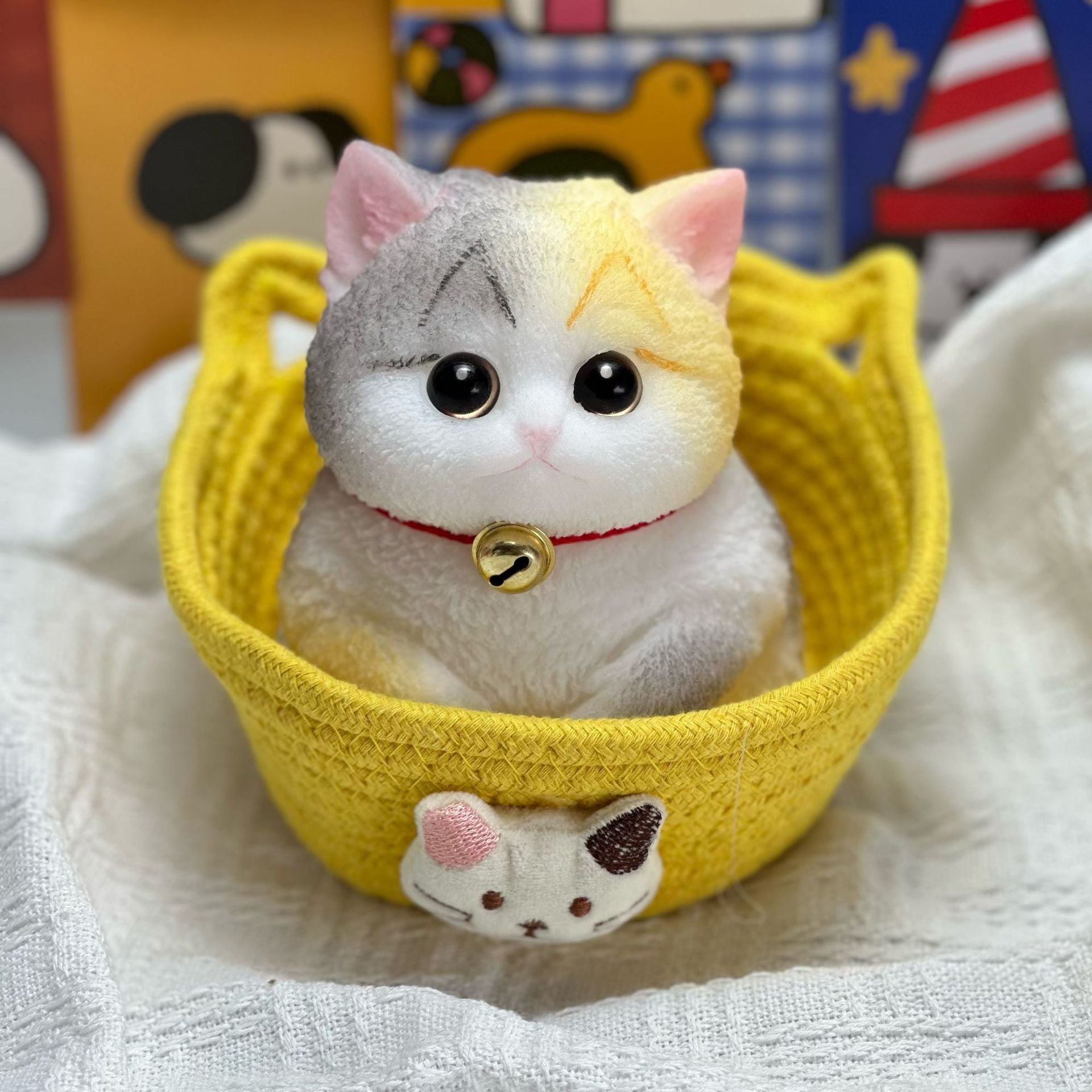 Douyin popular cat pinch music girls girlfriends niche sense decompression toys decompression birthday gift ornament wholesale