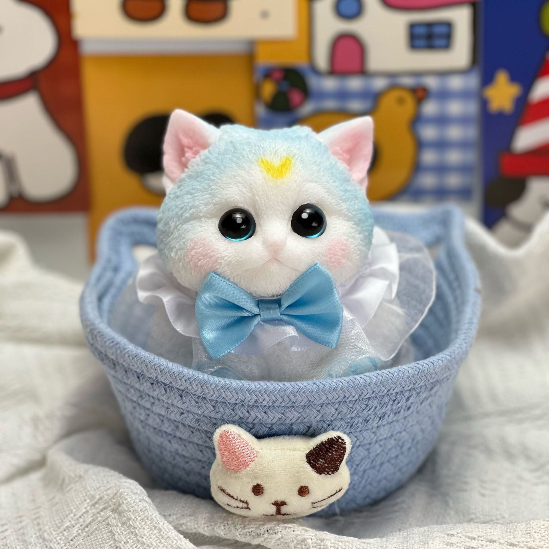 Douyin popular cat pinch music girls girlfriends niche sense decompression toys decompression birthday gift ornament wholesale
