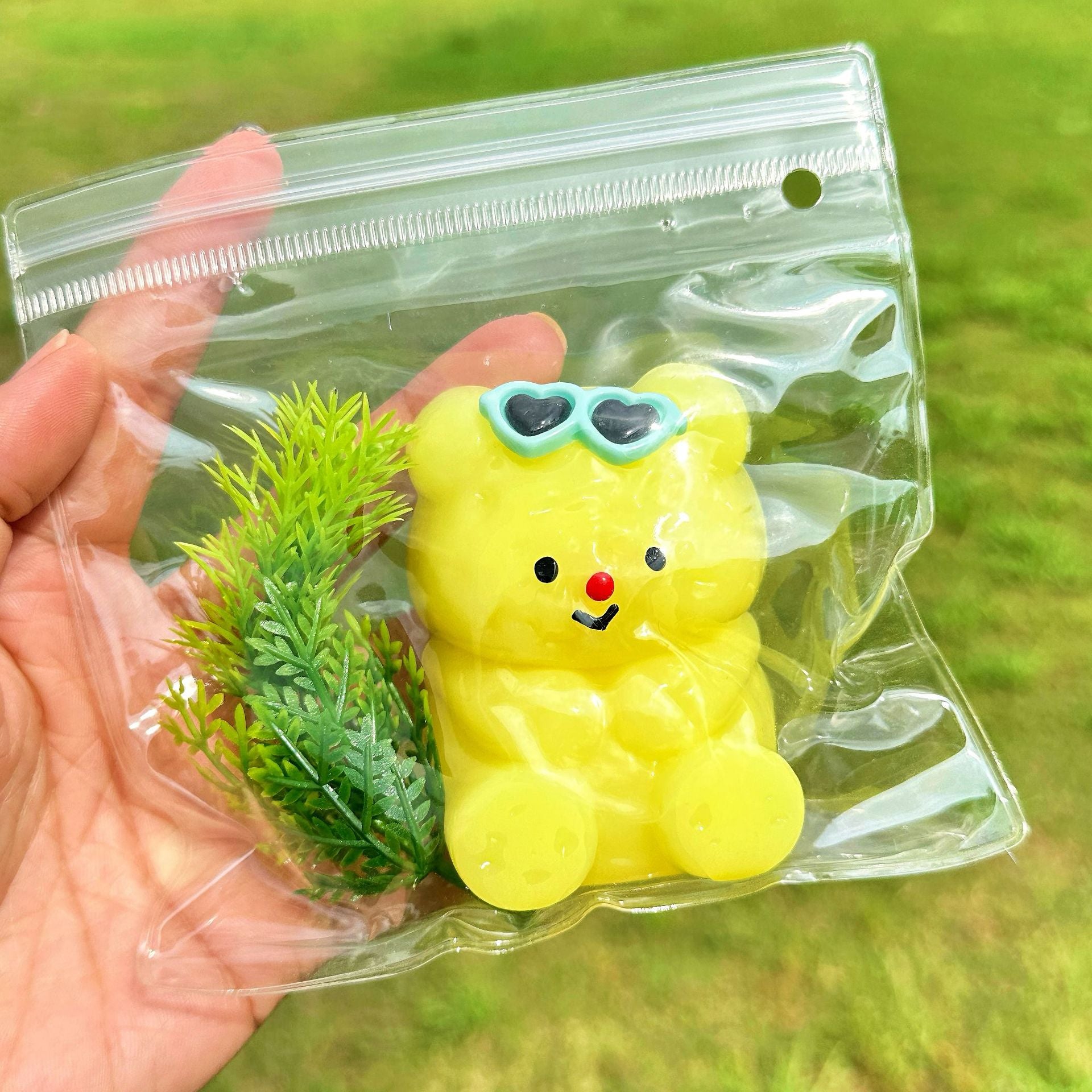 Speechless small steamed buns, pinch Le water feeling burst pulp, cream feeling decompression DIY food grade silicone homemade decompression toy