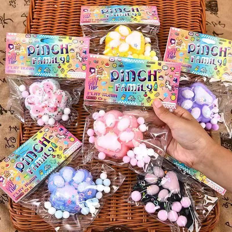Speechless small steamed buns, pinch Le water feeling burst pulp, cream feeling decompression DIY food grade silicone homemade decompression toy
