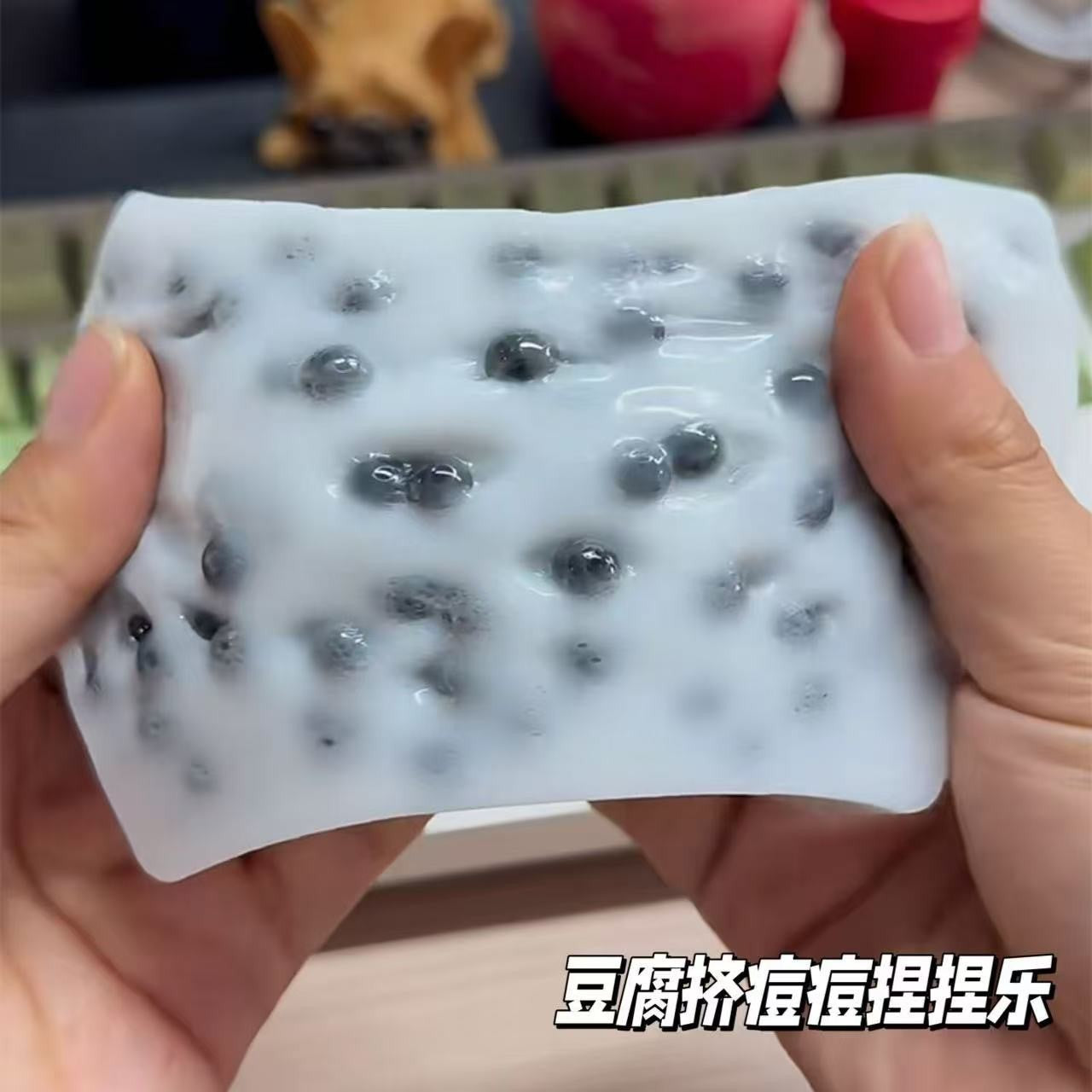 Speechless small steamed buns, pinch Le water feeling burst pulp, cream feeling decompression DIY food grade silicone homemade decompression toy