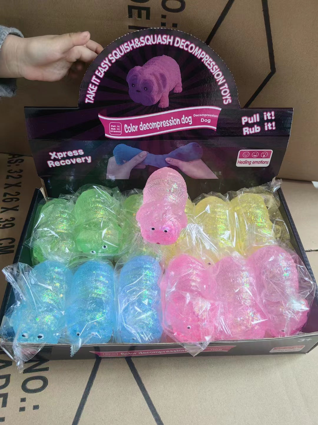 New maltose pinch music decompression toy slow rebound maltose syrup decompression ball decompression toy factory direct sales