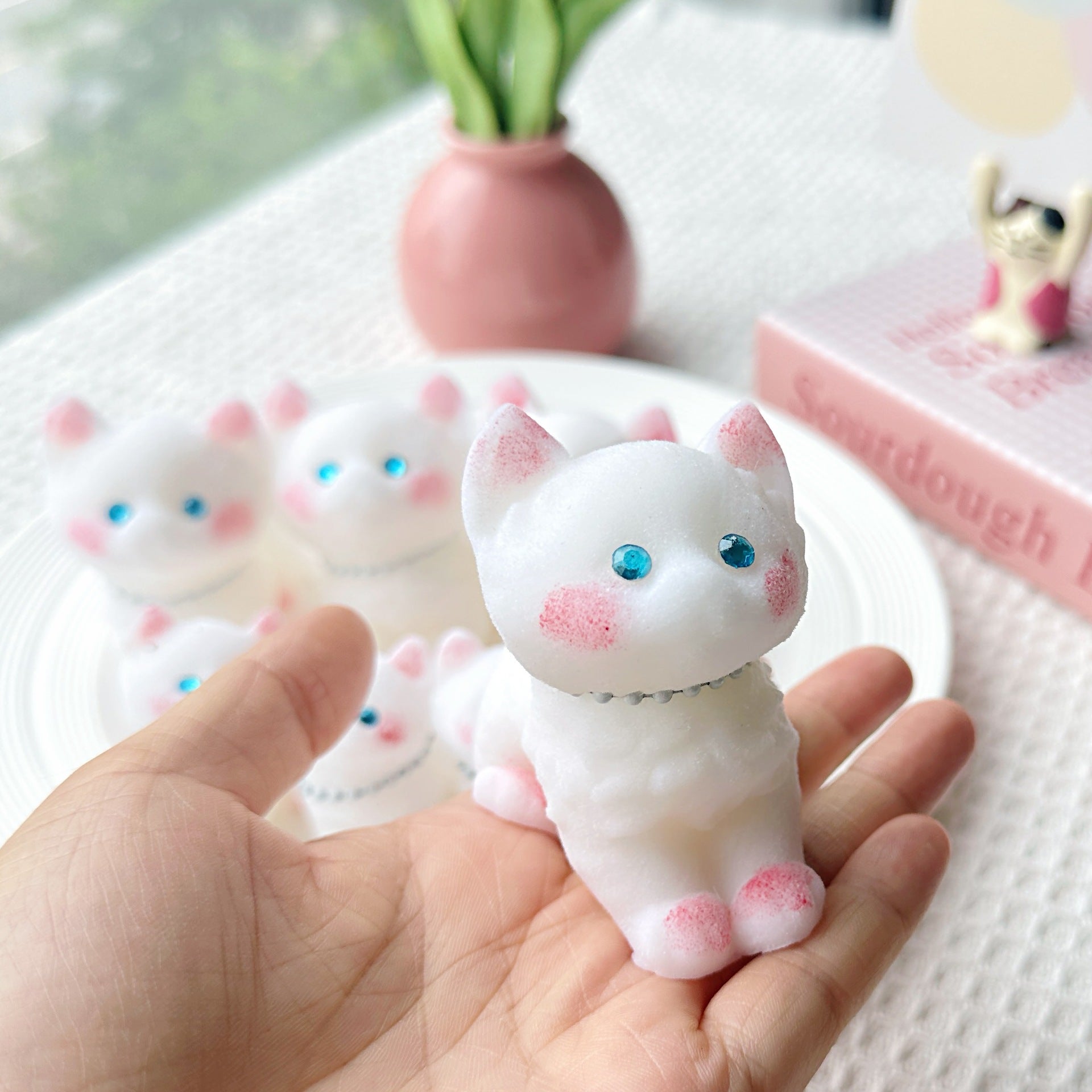 Speechless small steamed buns, pinch Le water feeling burst pulp, cream feeling decompression DIY food grade silicone homemade decompression toy