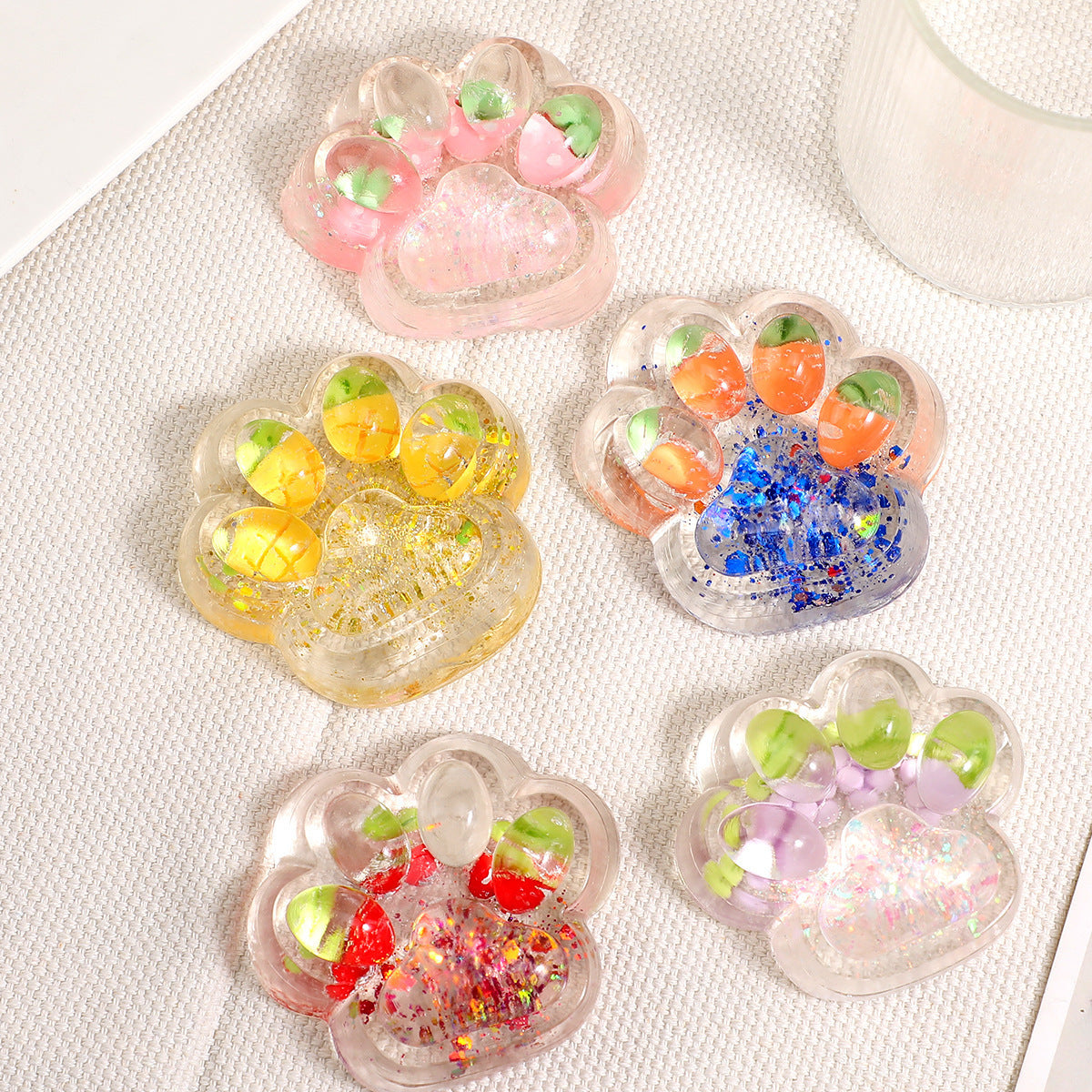 Speechless small steamed buns, pinch Le water feeling burst pulp, cream feeling decompression DIY food grade silicone homemade decompression toy