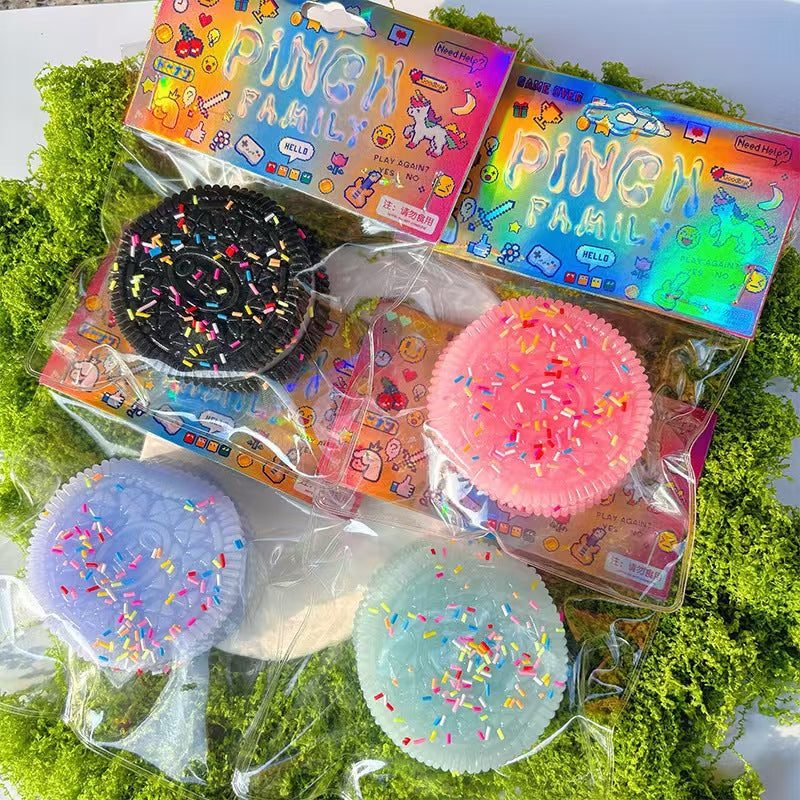 Speechless small steamed buns, pinch Le water feeling burst pulp, cream feeling decompression DIY food grade silicone homemade decompression toy