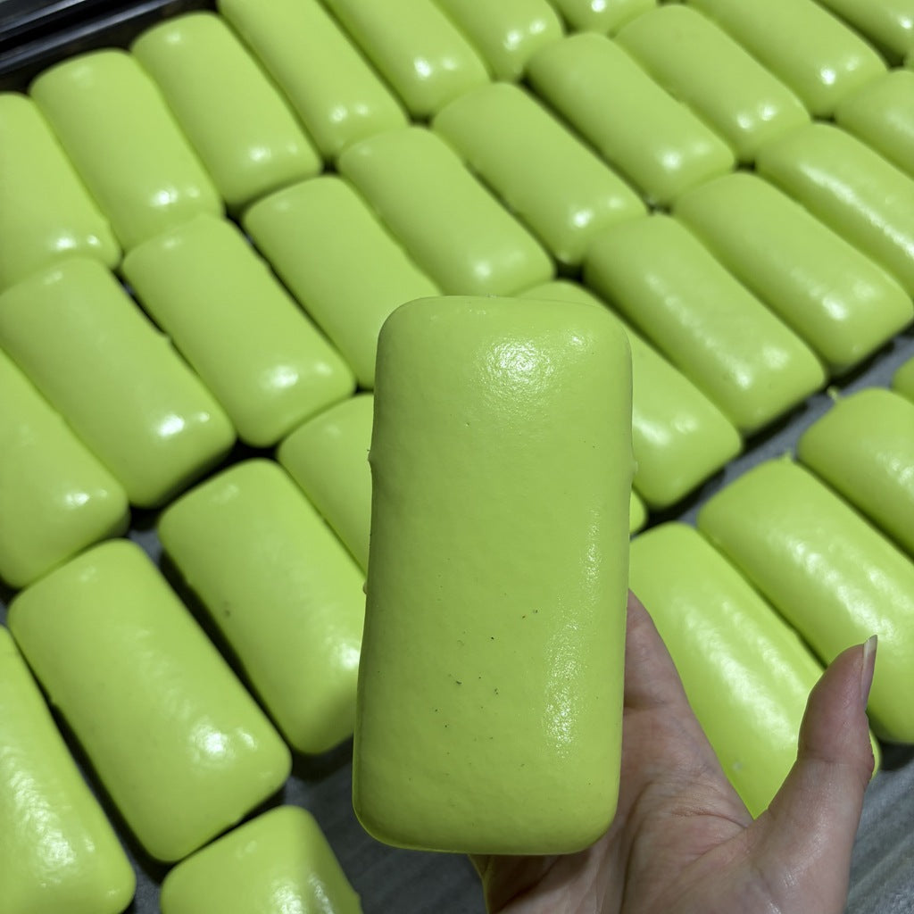 Cross-border white rice cake strips slow rebound pinch fun stress reduction toy cross-border popular imitation food pinch fun stress relief