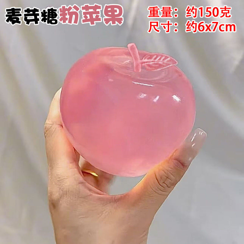 New maltose pinch music decompression toy slow rebound maltose syrup decompression ball decompression toy factory direct sales