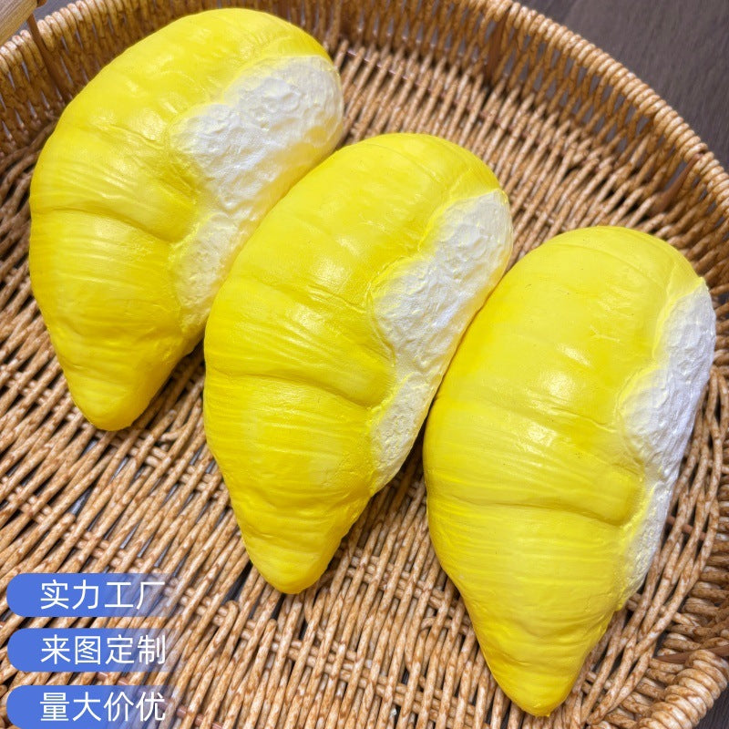 Super soft and milky artificial durian slow rebound decompression vent pinch fun xiaohongshu same style small toy customization