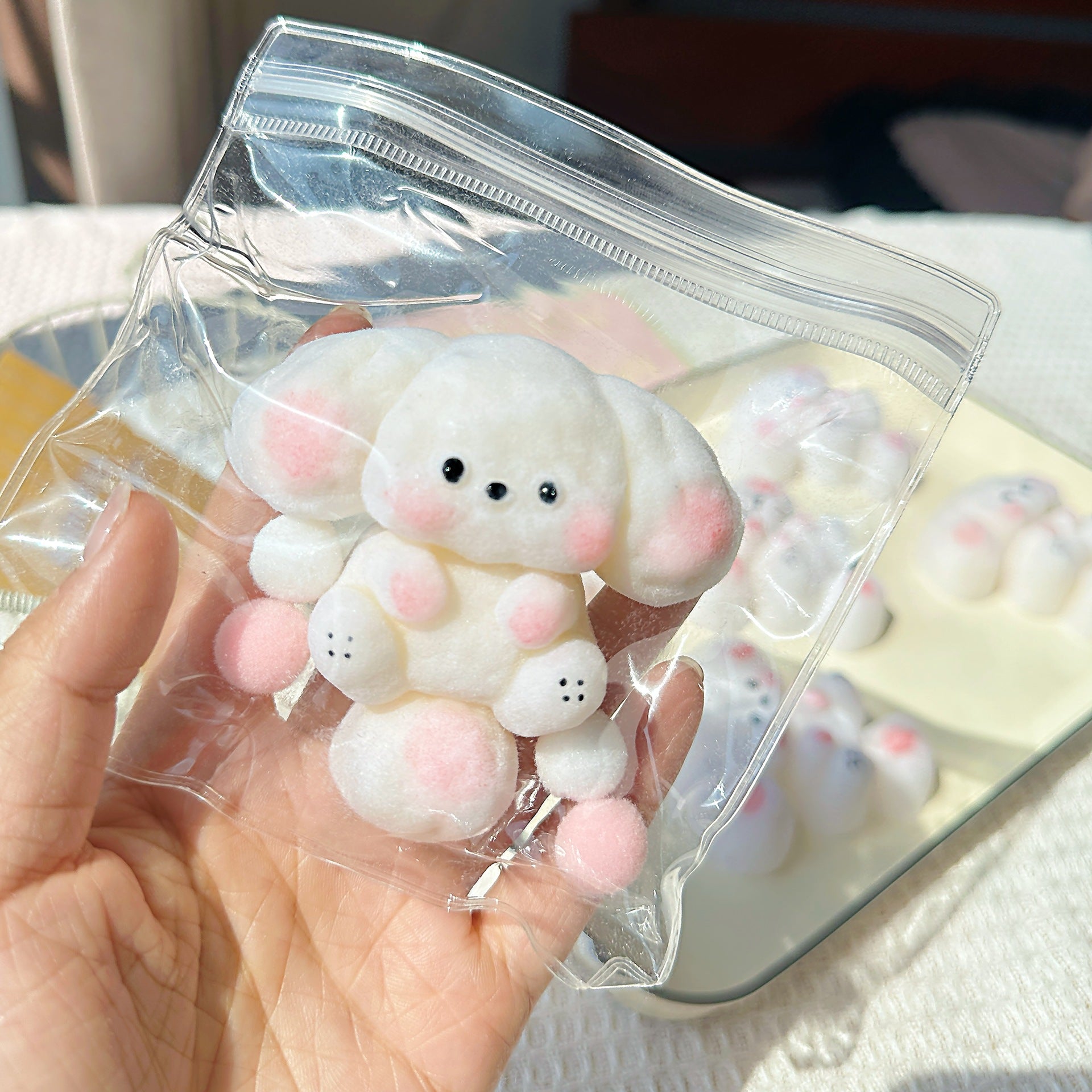 Speechless small steamed buns, pinch Le water feeling burst pulp, cream feeling decompression DIY food grade silicone homemade decompression toy