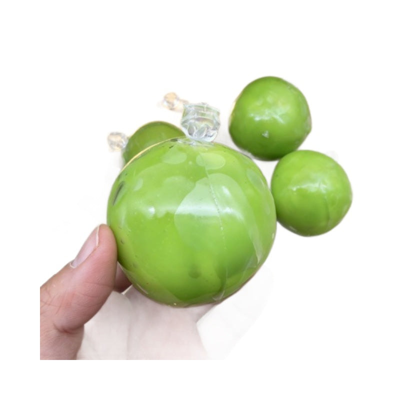Xiaohongshu same Qingti crispy handmade ball, pinch music decompression toy, slow rebound wax skin ball to vent clay