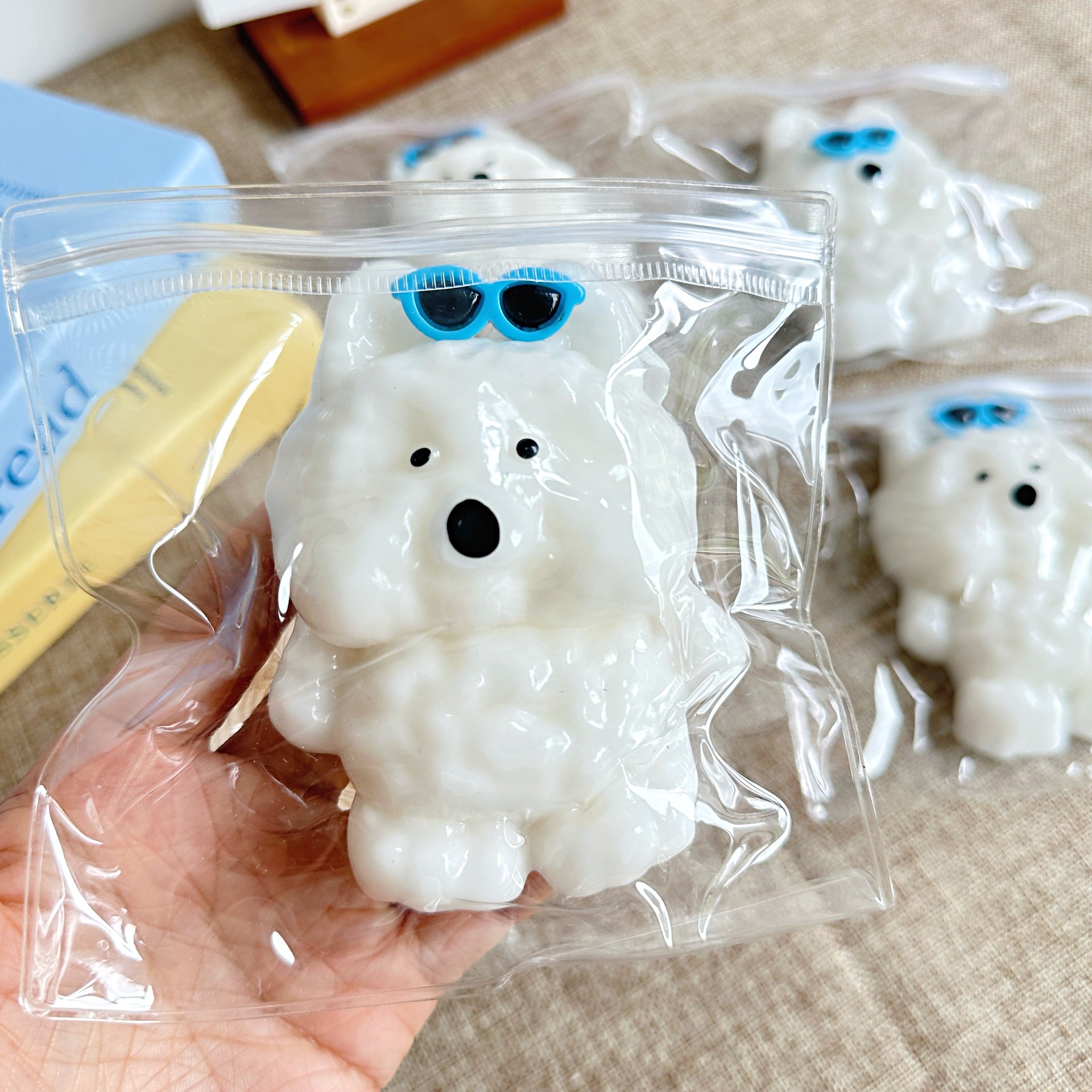 Speechless small steamed buns, pinch Le water feeling burst pulp, cream feeling decompression DIY food grade silicone homemade decompression toy