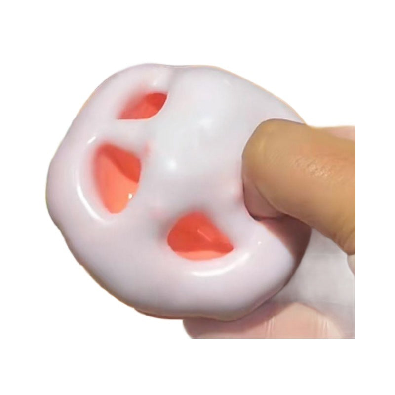 Shaping ice skin glutinous rice cake handmade ball kneading music belt needle noisy ball toy giggling vent decompression artifact