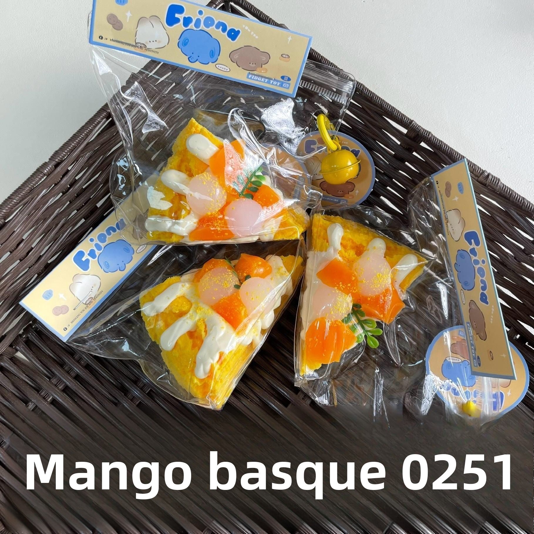 Basque series xiaohongshu best sellingartificial food pinch fun kids toys decompression food play cream mud pinch