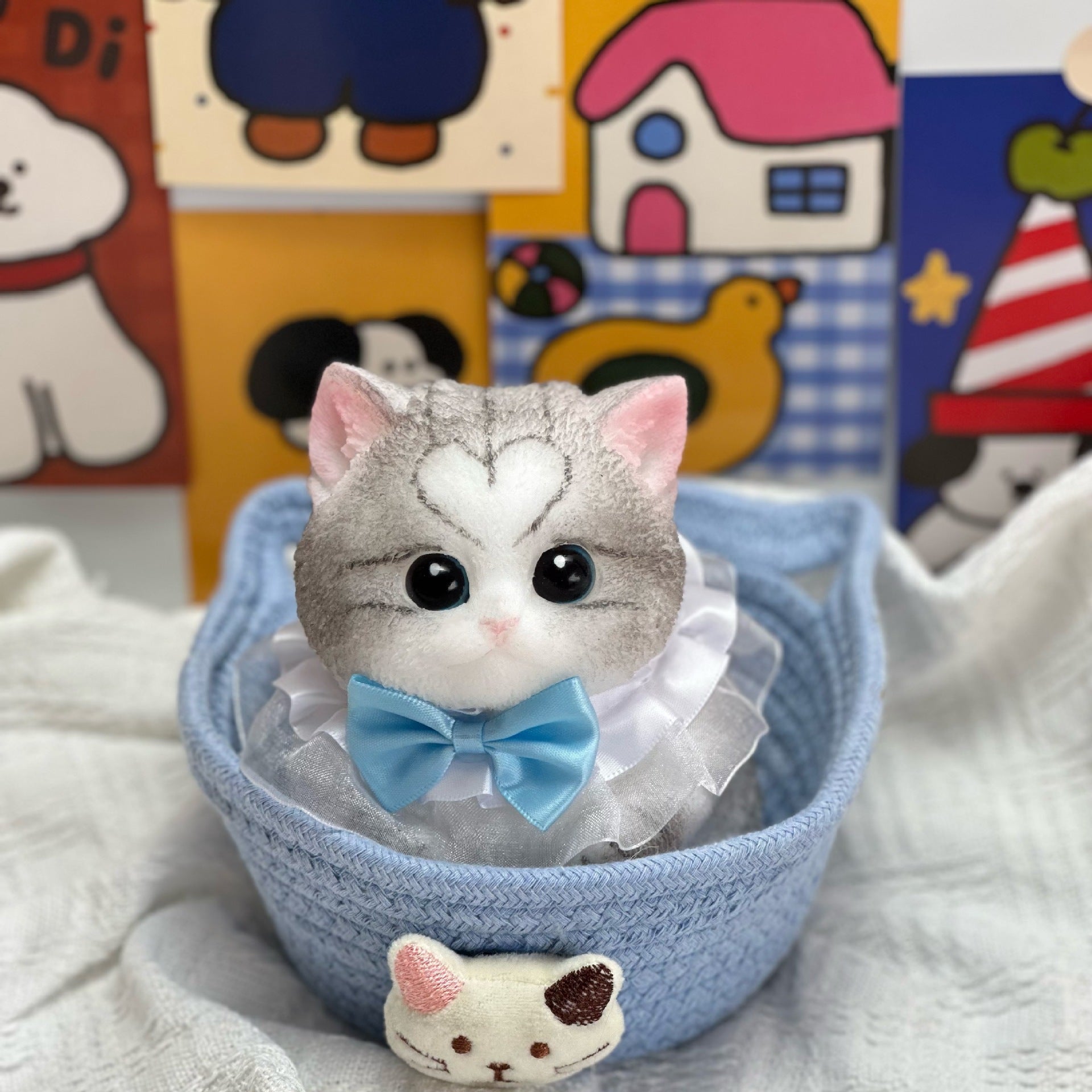 Douyin popular cat pinch music girls girlfriends niche sense decompression toys decompression birthday gift ornament wholesale