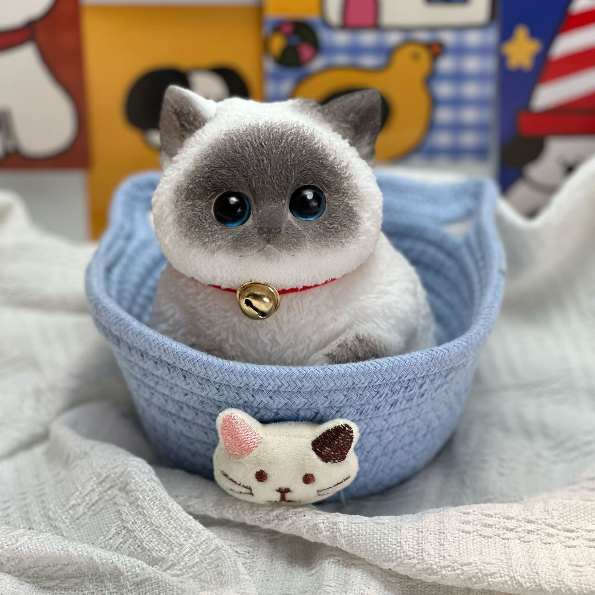 Douyin popular cat pinch music girls girlfriends niche sense decompression toys decompression birthday gift ornament wholesale