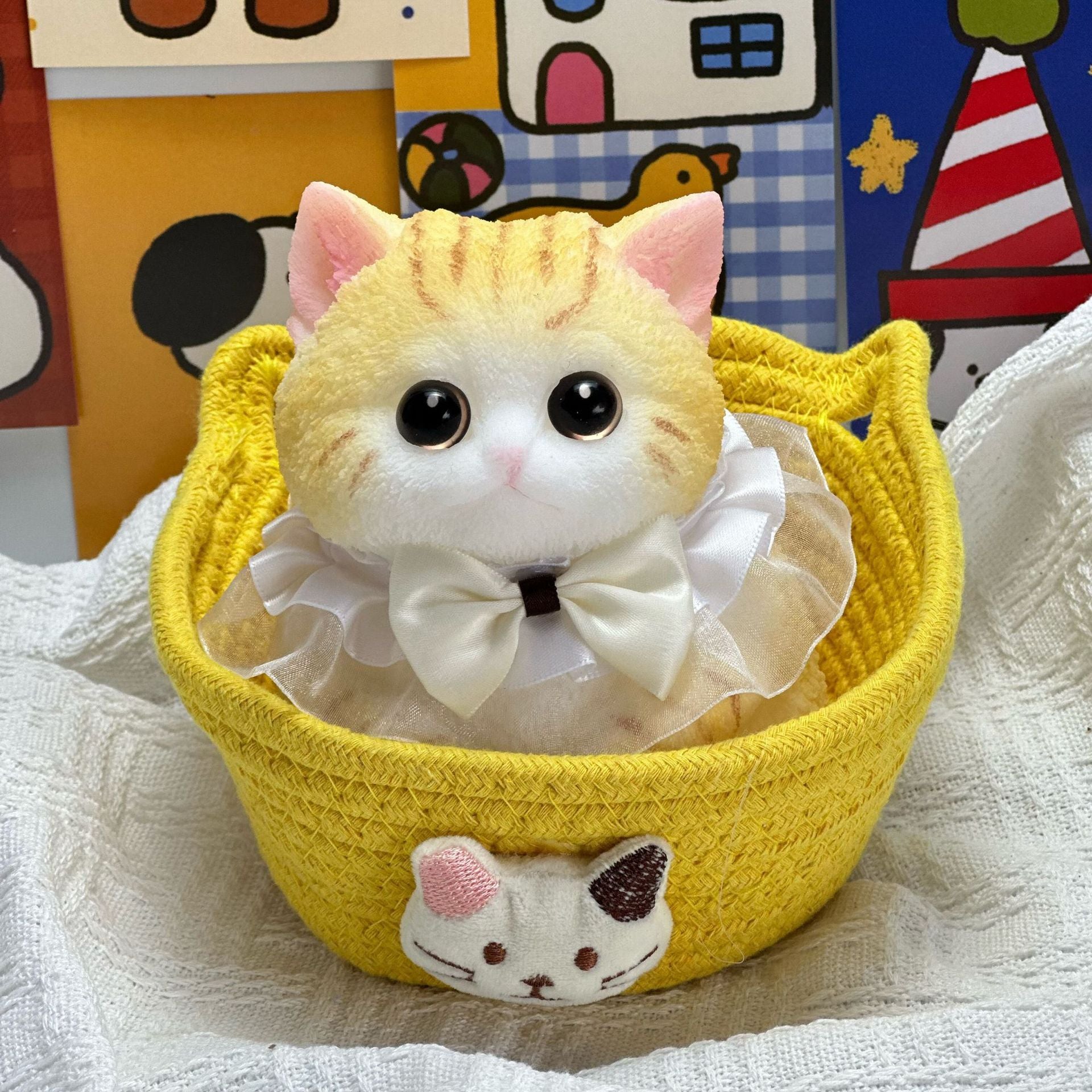 Douyin popular cat pinch music girls girlfriends niche sense decompression toys decompression birthday gift ornament wholesale
