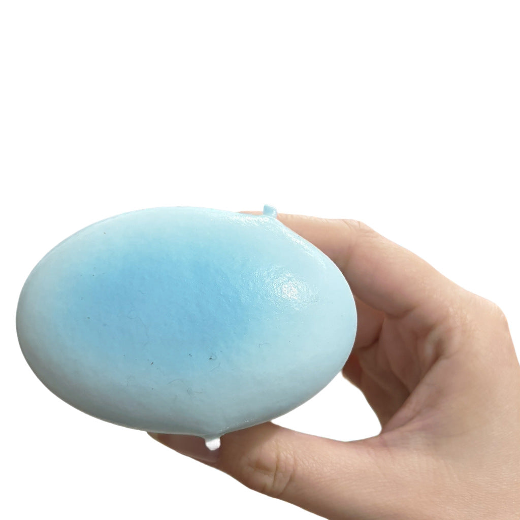 Xiaohongshu best selling artificial cheese half-cooked cheese pinch slow rebound decompression toy creative handmade food toy