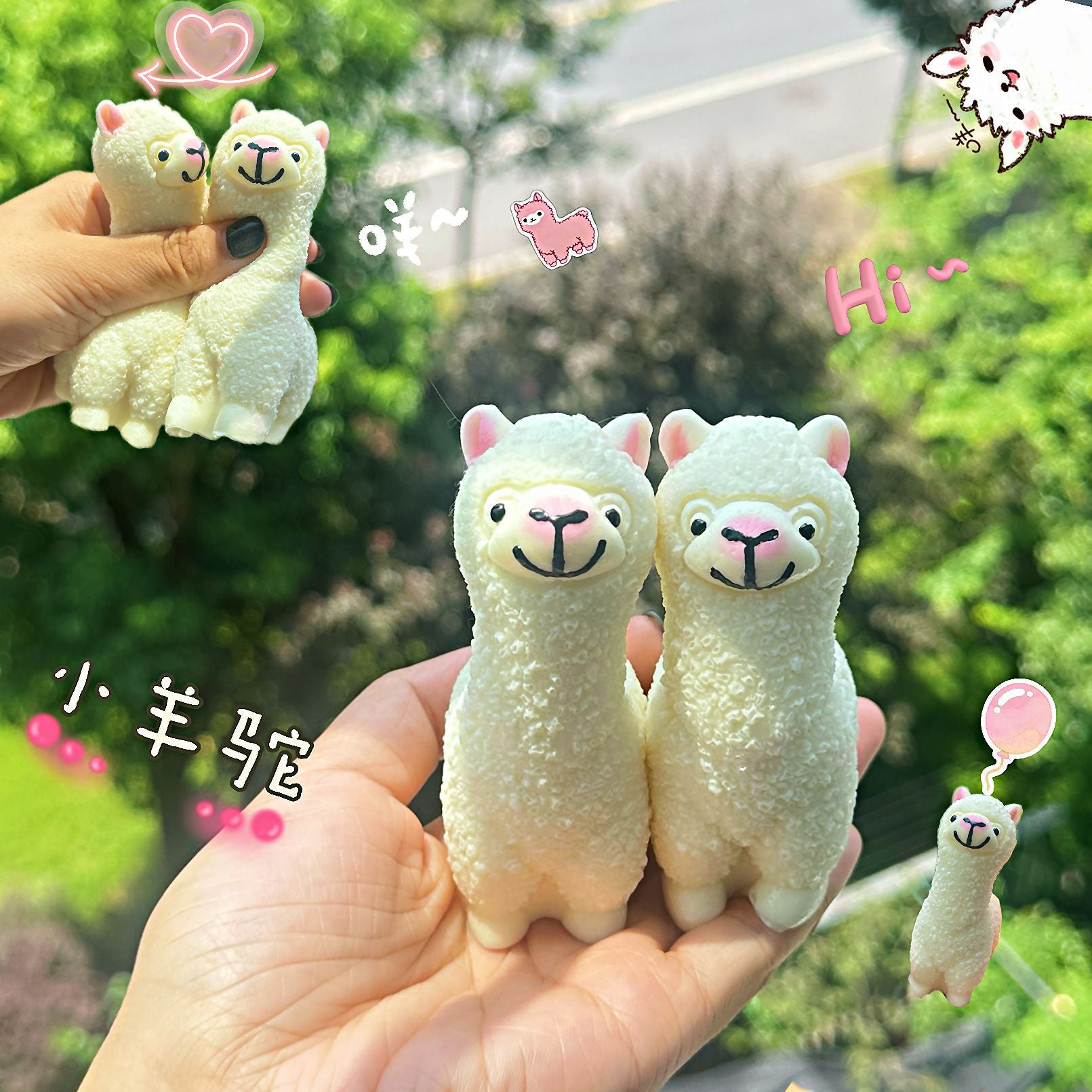 Speechless small steamed buns, pinch Le water feeling burst pulp, cream feeling decompression DIY food grade silicone homemade decompression toy